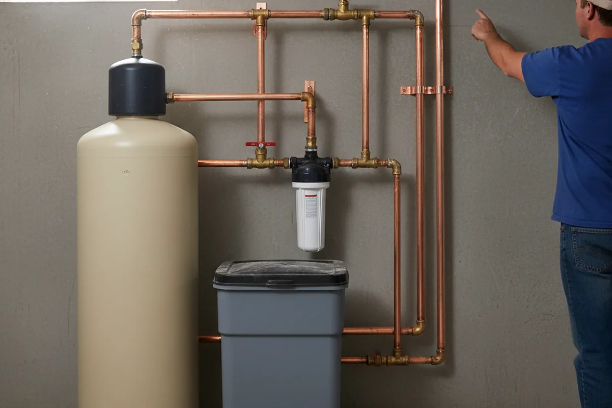 Whole-house water treatment system installed in Byron